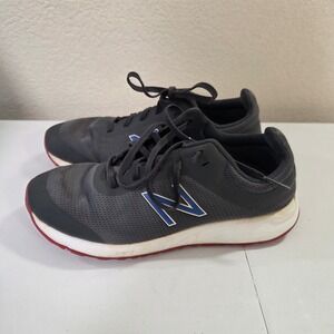 New Balance Youth Running Shoes Gray‎ Blue Red Size 4.5 Athletic Sneakers